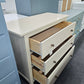 3 drawers off white dresser