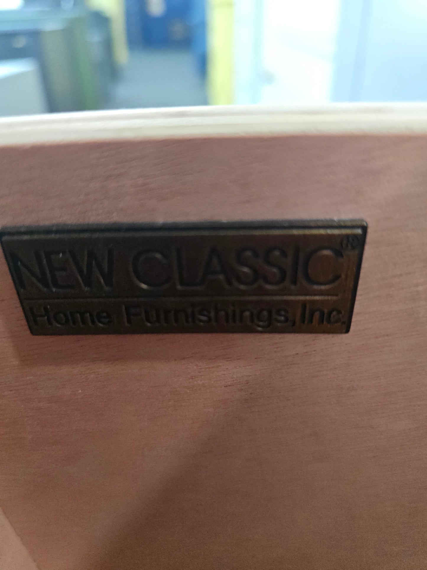 White lacquered "new classic" dresser