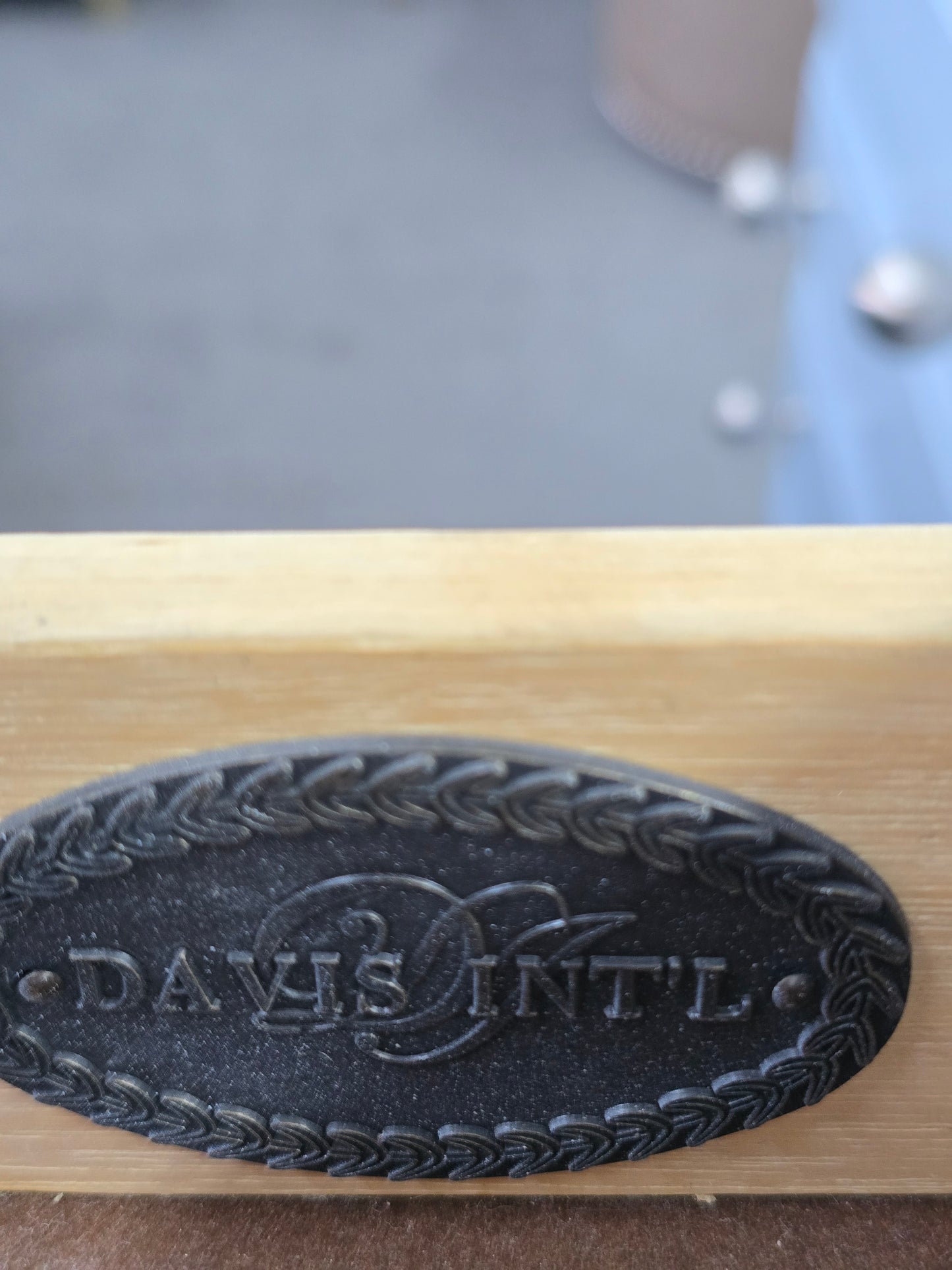 Davis int'l blue dresser