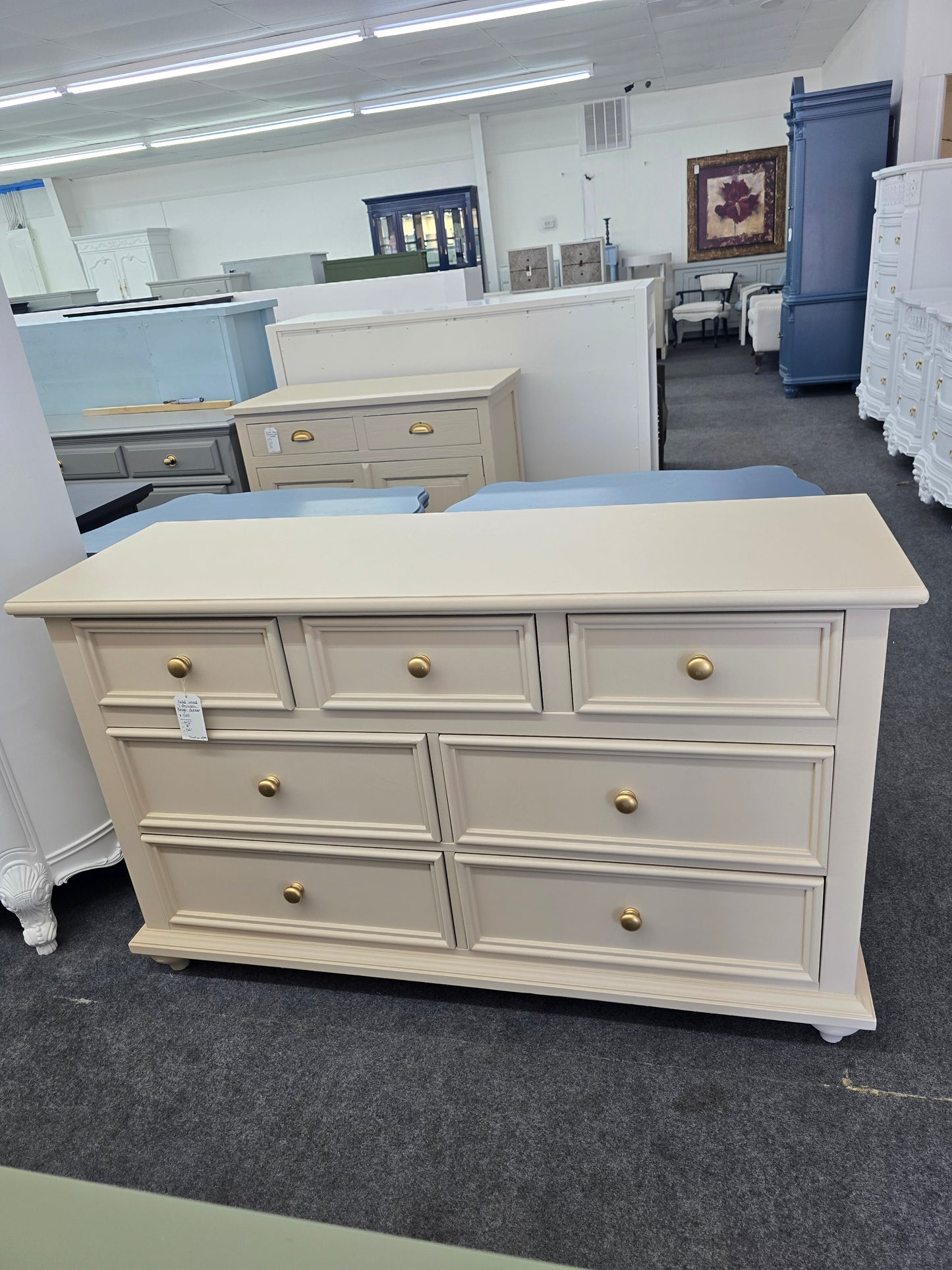 Young America beige dresser