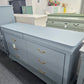Rivers Edge teal 8 drawers dresser