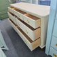 Ethan Allen beige Solid wood dresser