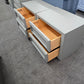 Thomasville green gray pair of nightstands