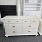 Broyhill off white dresser