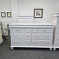 Beautiful pale pink 10 drawers dresser