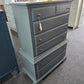 Kincaid solid wood lacquered green chest