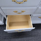 9 drawers carved gorgeous gray dresser