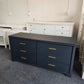 6 drawers inkwell dresser