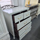 Faux Bamboo gray chest