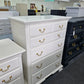 Kincaid solid wood off white chest of drawers