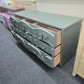 Pewter green  vintage long dresser