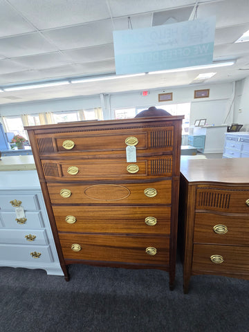 19th century Regency solid wood chest