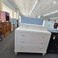 Baker lacquered white dresser