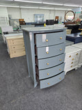 Lacquer gloss green/gray chest