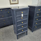Dark blue 5 drawers lingerie chest
