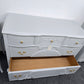 Antique blue Lacquered dresser