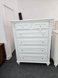 Alabaster solid wood 6 drawers chest