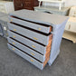 Antique Egyptian gray dresser