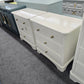 Thomasville  lacquered alabaster pair of nightstands