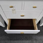 Kathy Ireland white pair of nightstands