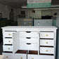 Cindy Crawford white lacquered dresser