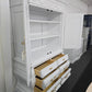 Thomasville white Distressed armoire