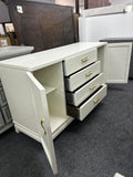 American of Martinsville lacquered cream buffet