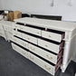 Pawama Jack solid wood cream lacquered dresser