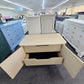 Riviera 2 drawers beige dresser