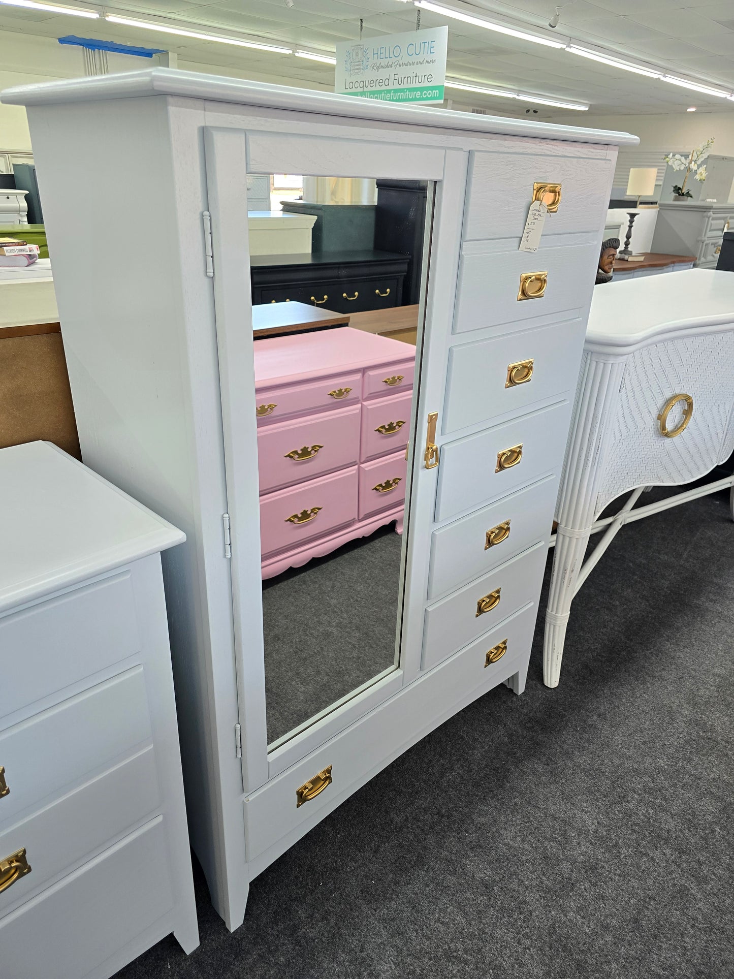 Universal light blue chest/armoire