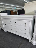 8 drawers white dresser