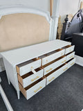 MCM white Distressed broyhill premier dresser