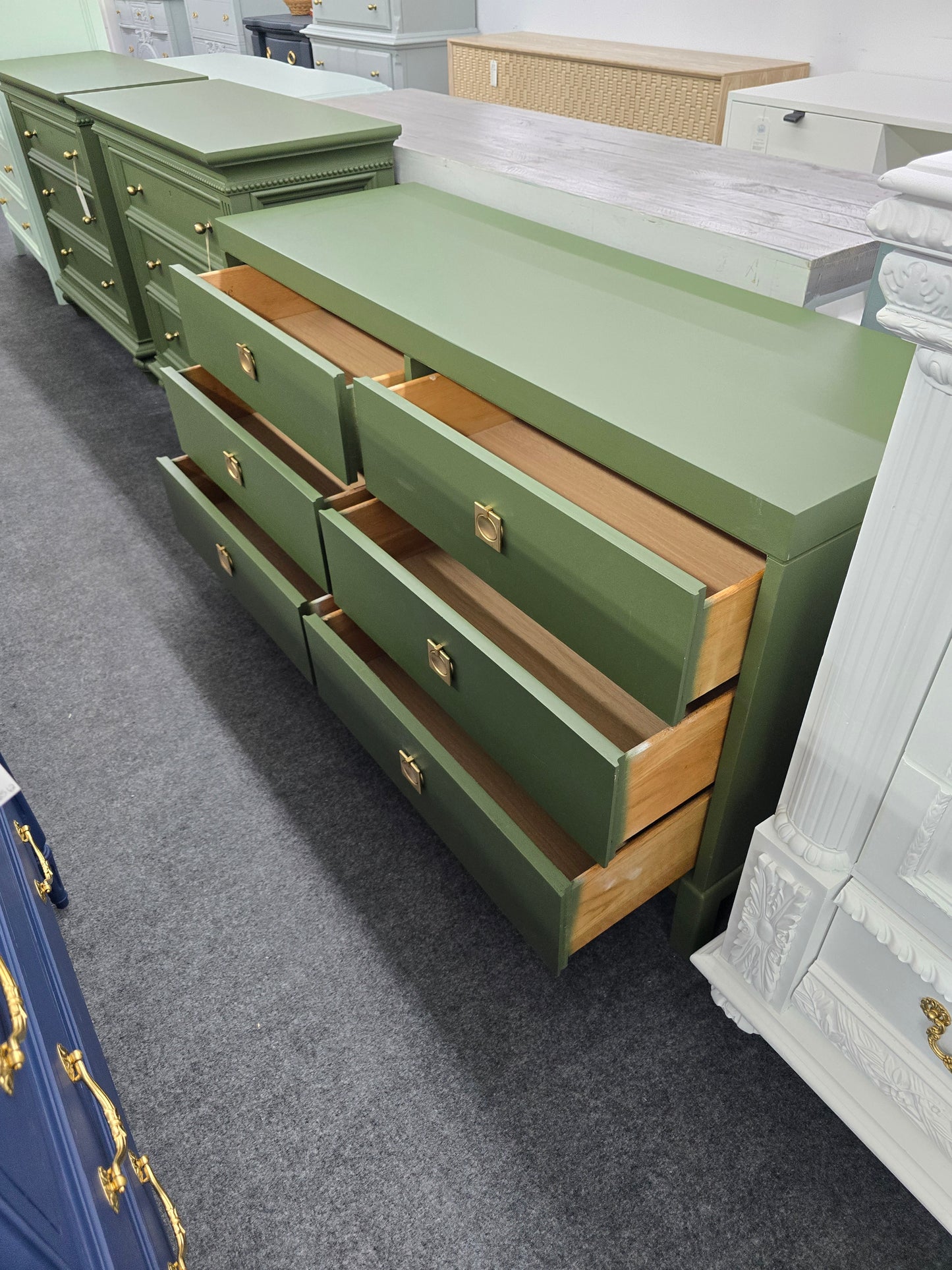 Secret garden green Lane dresser MCM