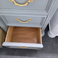 Stanley green gray 9 drawers dresser