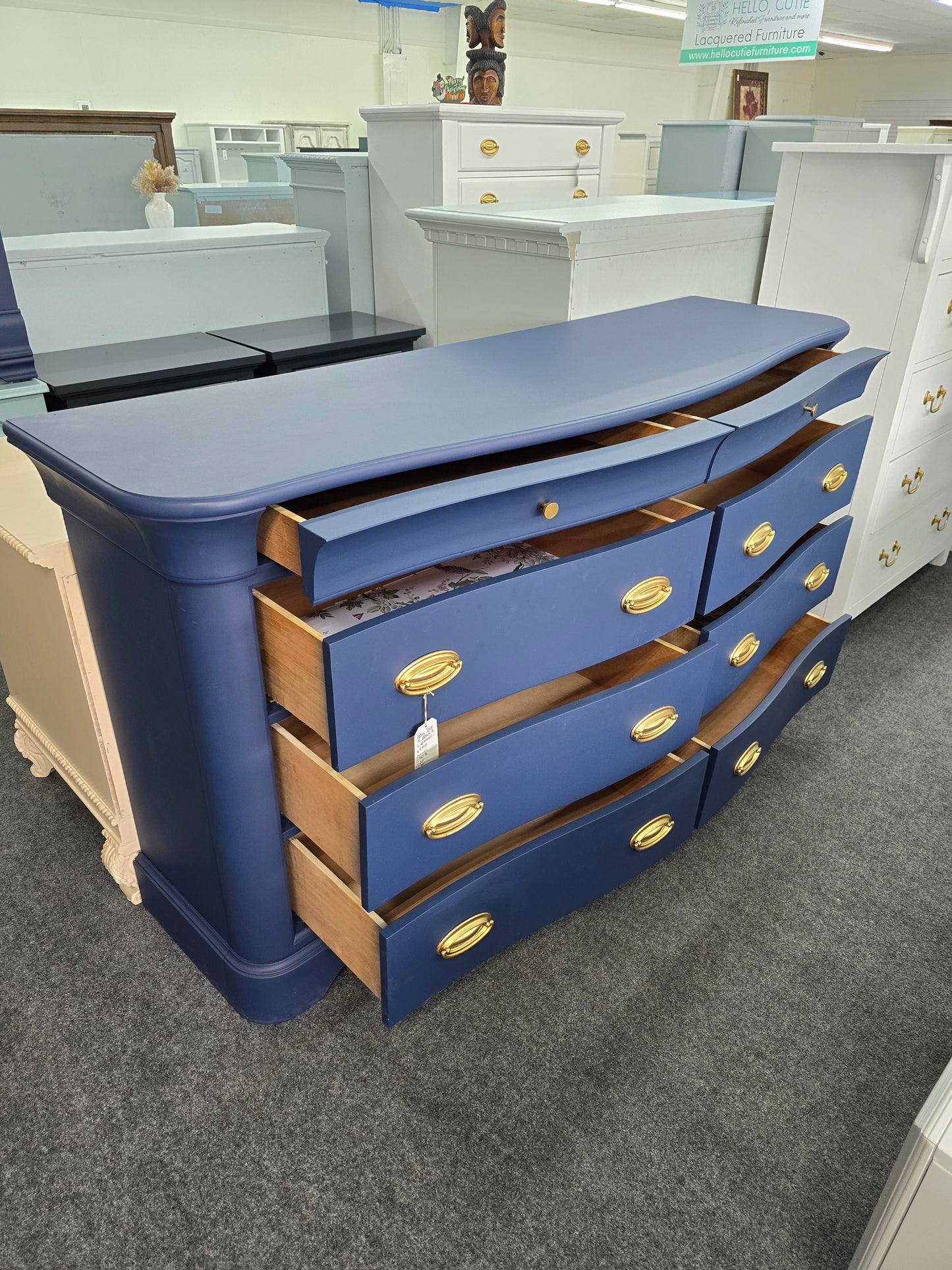8 drawers naval dresser