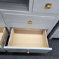 Rustic gray dresser / stand