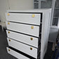 White tall modern chest