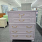 Regency lavender lacquer chest