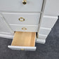 Off white lacquered 10 drawers gorgeous dresser