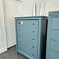 American Signature dark blue chest
