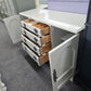 Solid wood gray CENTURY  buffet