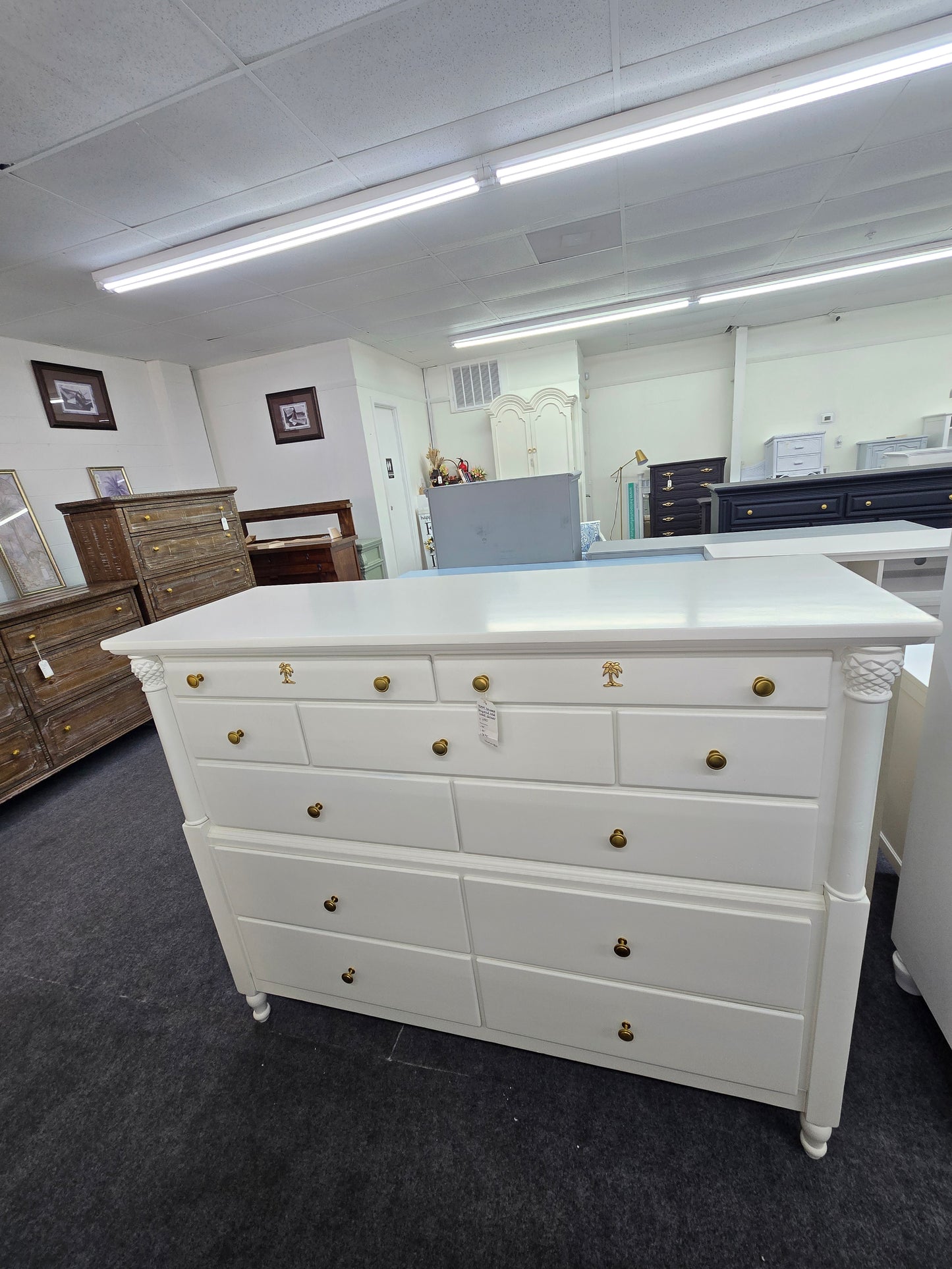 Tommy Bahama lacquered dresser