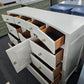 American signature off white dresser