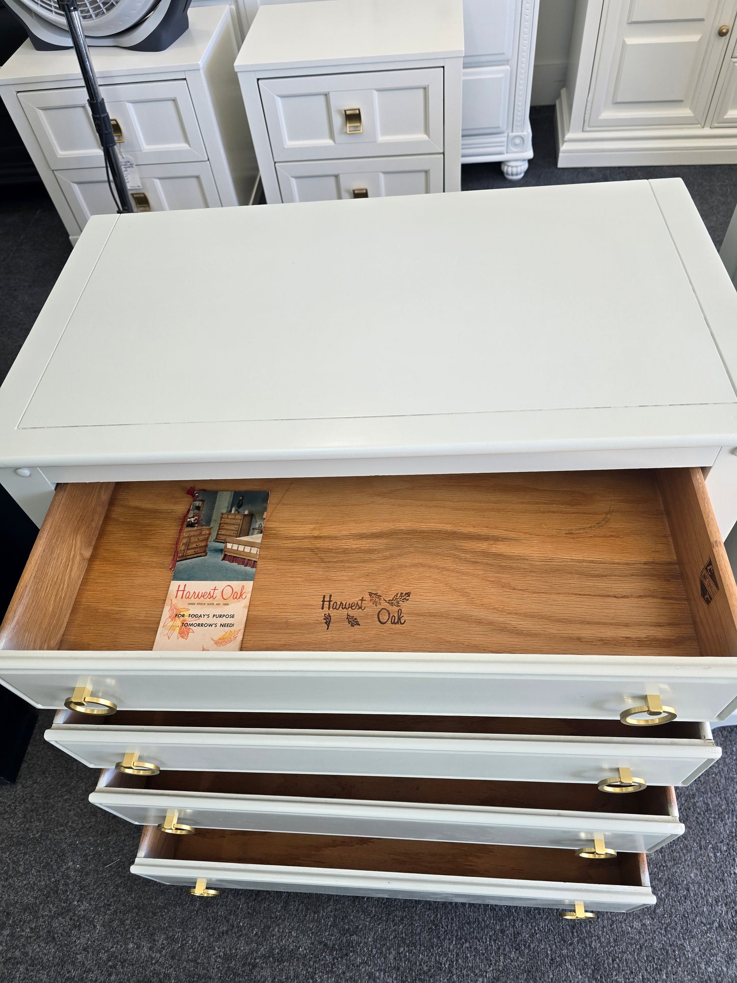 Link Taylor gray pair of nightstands