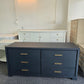 6 drawers inkwell dresser