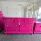 Pink lacquered gorgeous dresser