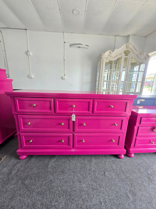 Pink lacquered gorgeous dresser