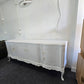Antique white Distressed long buffet