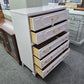 Regency lavender lacquer chest