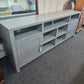 Green gray  long tv stand